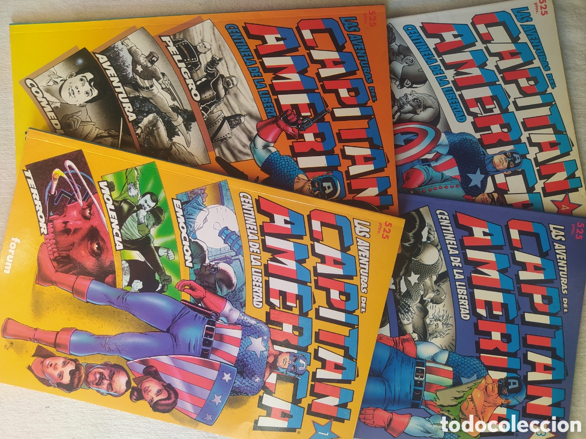 C&oacute;mics: Las aventuras del capit&aacute;n Am&eacute;rica - Foto 1