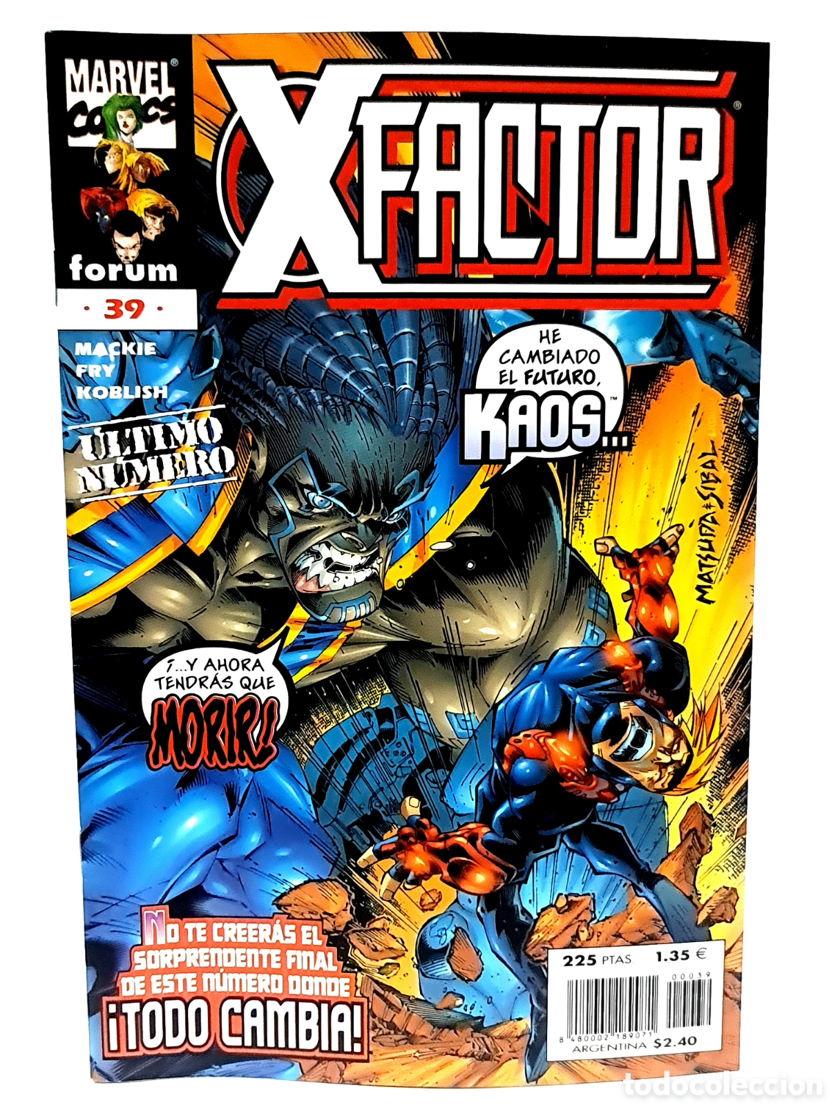 C&oacute;mics: DE KIOSCO X-FACTOR 39 VOL.2 FORUM COMICS GRAPA VOL2 VOLUMEN - Foto 1