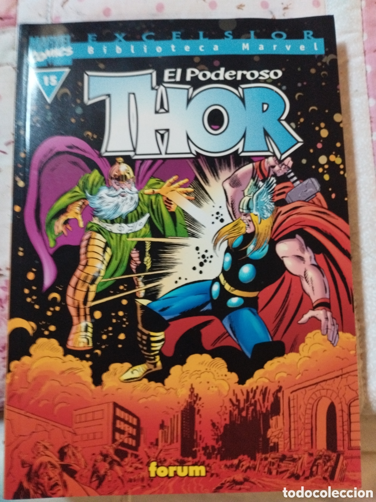 C&oacute;mics: El Poderoso Thor #15. Biblioteca Marvel. Excelsior. - Foto 1