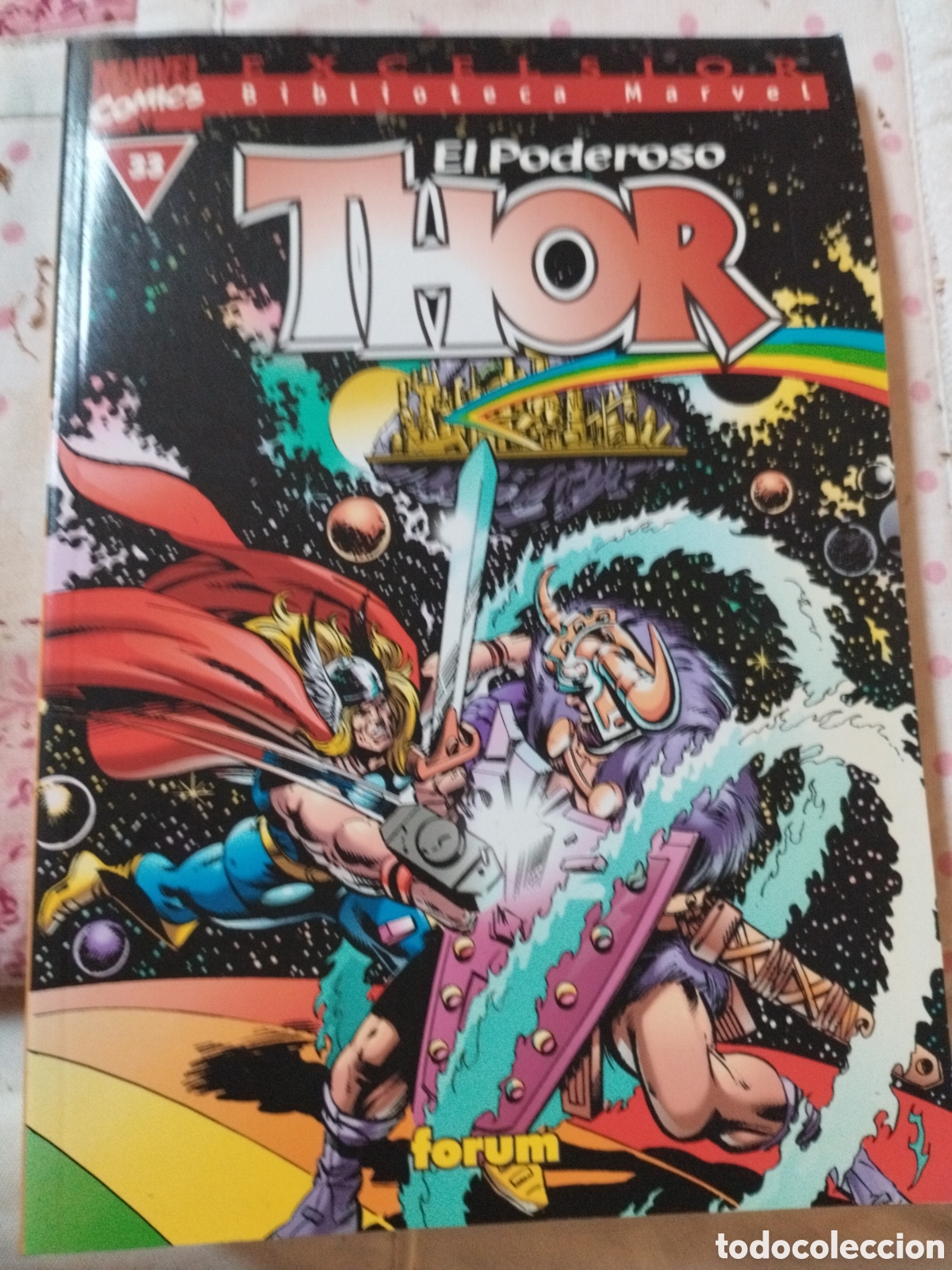 C&oacute;mics: El Poderoso Thor #33. Biblioteca Marvel. Excelsior. - Foto 1