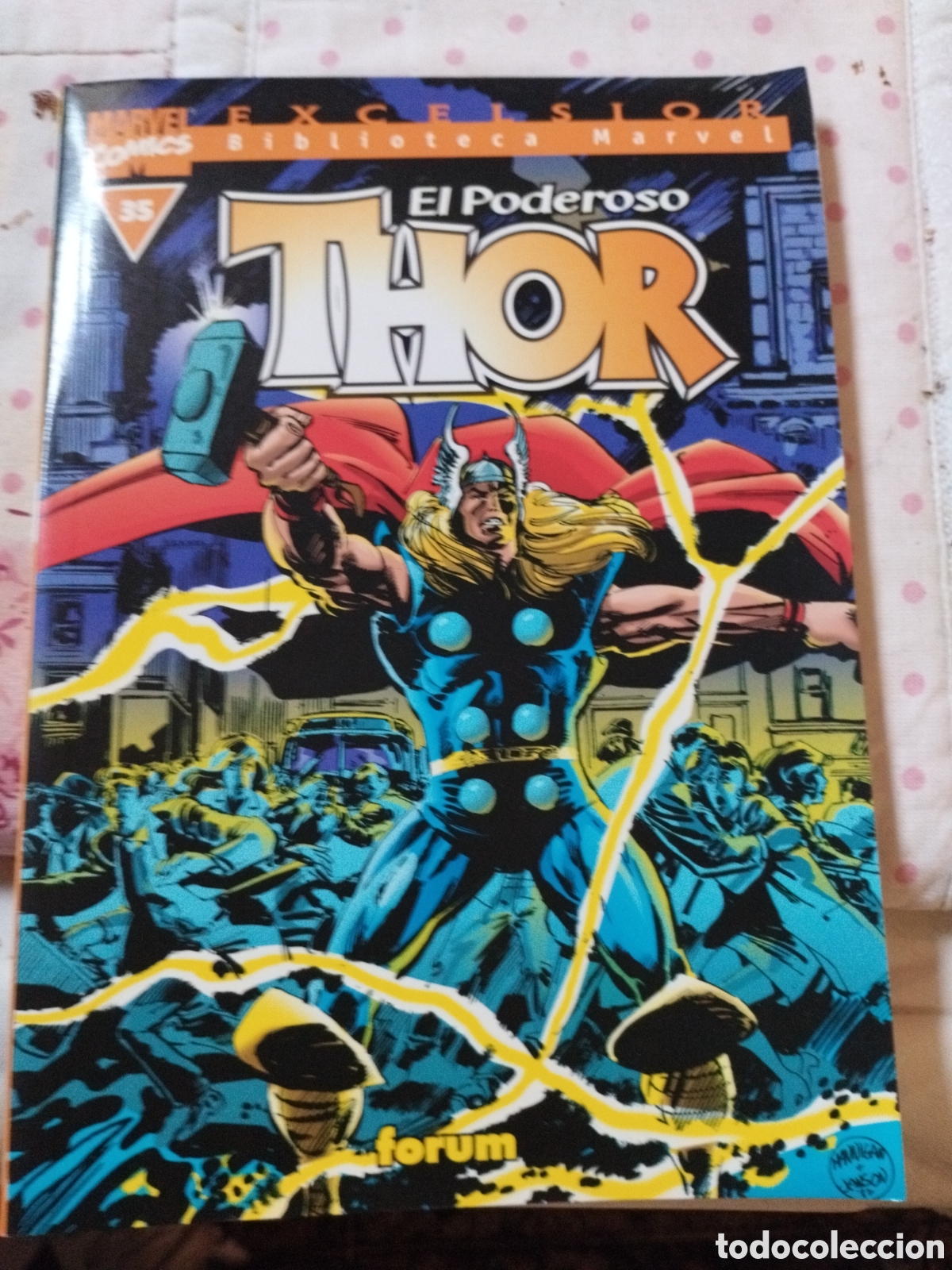 C&oacute;mics: El Poderoso Thor #35. Biblioteca Marvel. Excelsior. - Foto 1