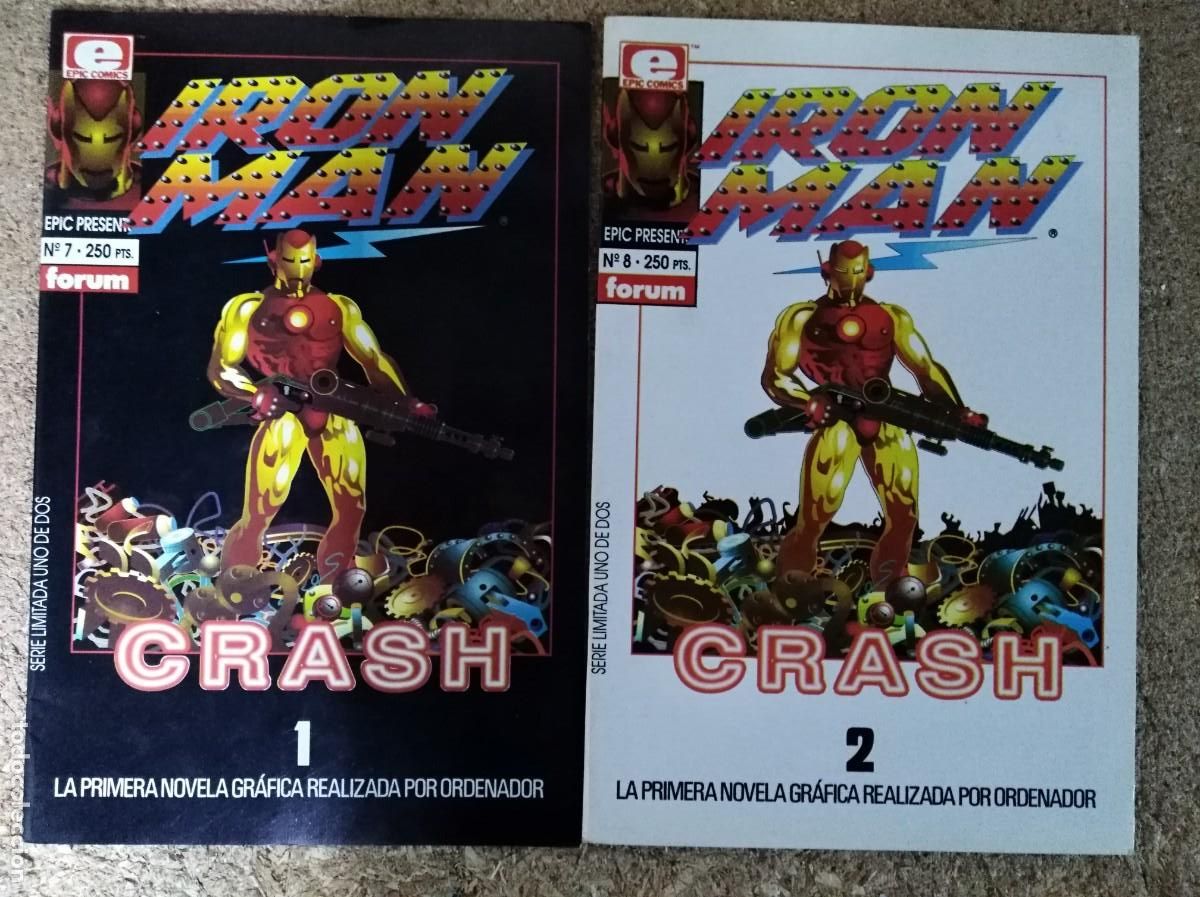 C&oacute;mics: Iron Man.Crash.Completa 2 comics.Epic.Forum - Foto 1