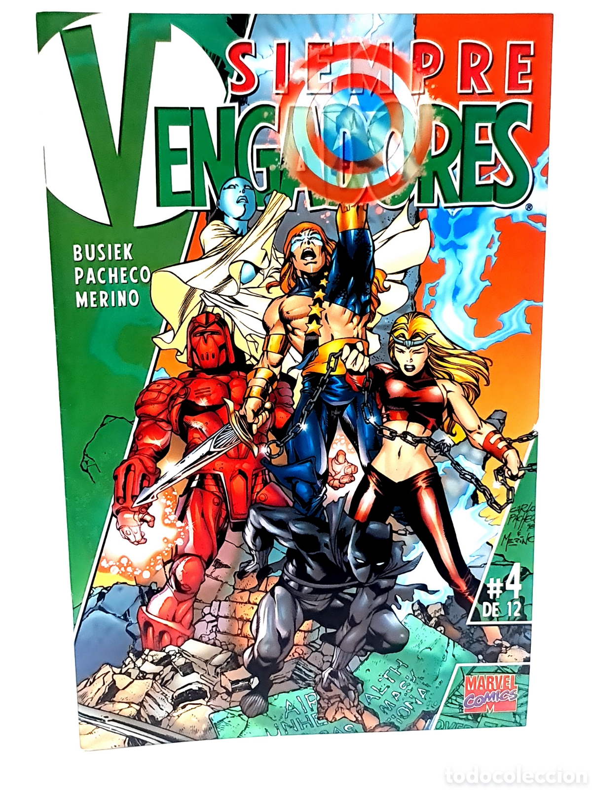C&oacute;mics: DE KIOSCO SIEMPRE VENGADORES 4 FORUM COMICS GRAPA MARVEL - Foto 1