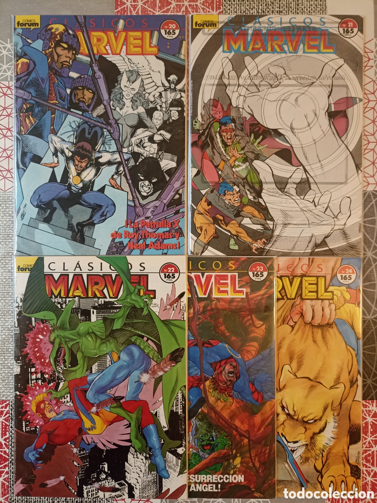 C&oacute;mics: CL&Aacute;SICOS MARVEL N&deg;20, 21, 22, 23, 24 -Forum- - Foto 1