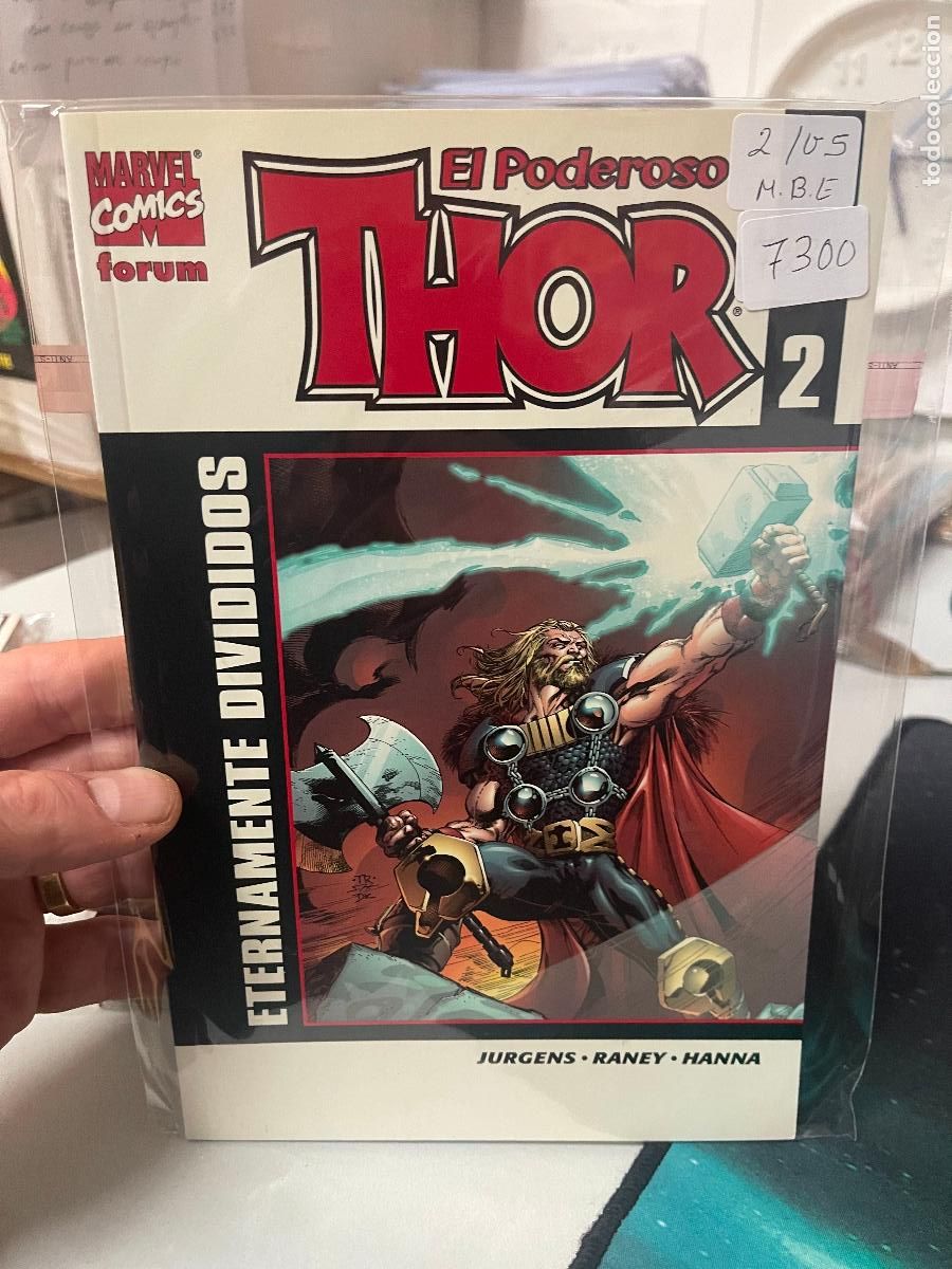 C&oacute;mics: EL PODEROSO THOR VOLUMEN 5 EDITORIAL FORUM NUMERO 2 MUY BUEN ESTADO - Foto 1