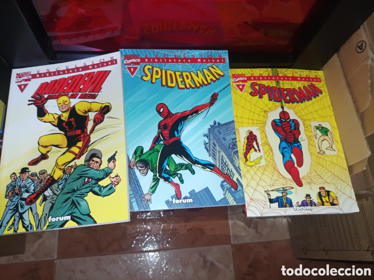 C&oacute;mics: Biblioteca Marvel excelsior - Spiderman - Daredevil - Foto 1