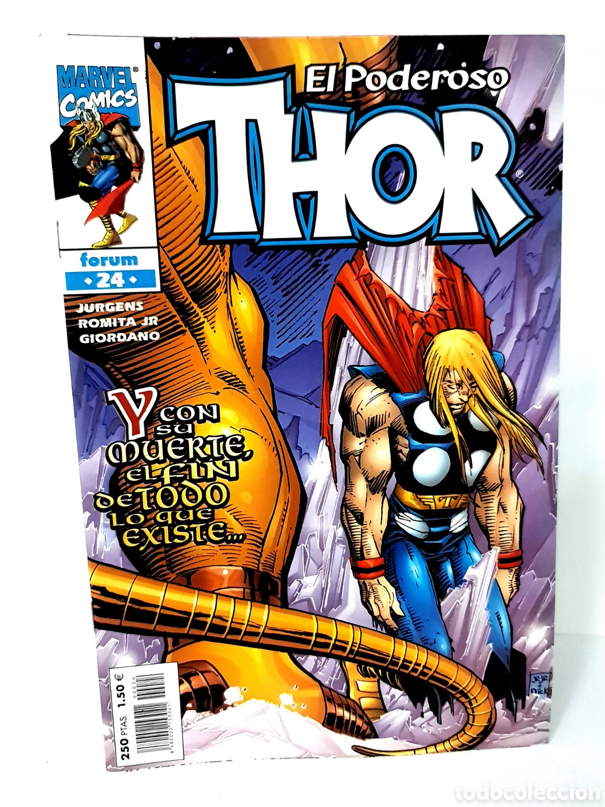 C&oacute;mics: DE KIOSCO EL PODEROSO THOR 24 VOL4 FORUM COMICS GRAPA VOL.4 VOLUMEN - Foto 1