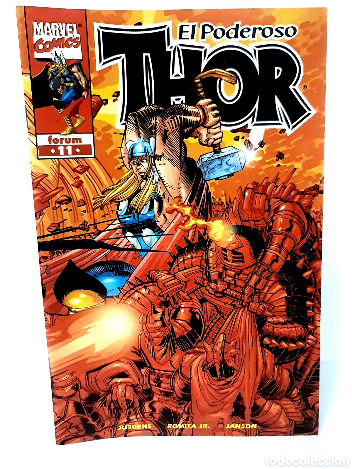 C&oacute;mics: DE KIOSCO EL PODEROSO THOR 11 VOL4 FORUM COMICS GRAPA VOL.4 VOLUMEN - Foto 1