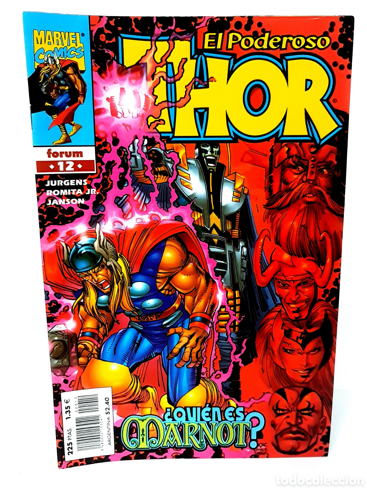 C&oacute;mics: DE KIOSCO EL PODEROSO THOR 12 VOL4 FORUM COMICS GRAPA VOL.4 VOLUMEN - Foto 1