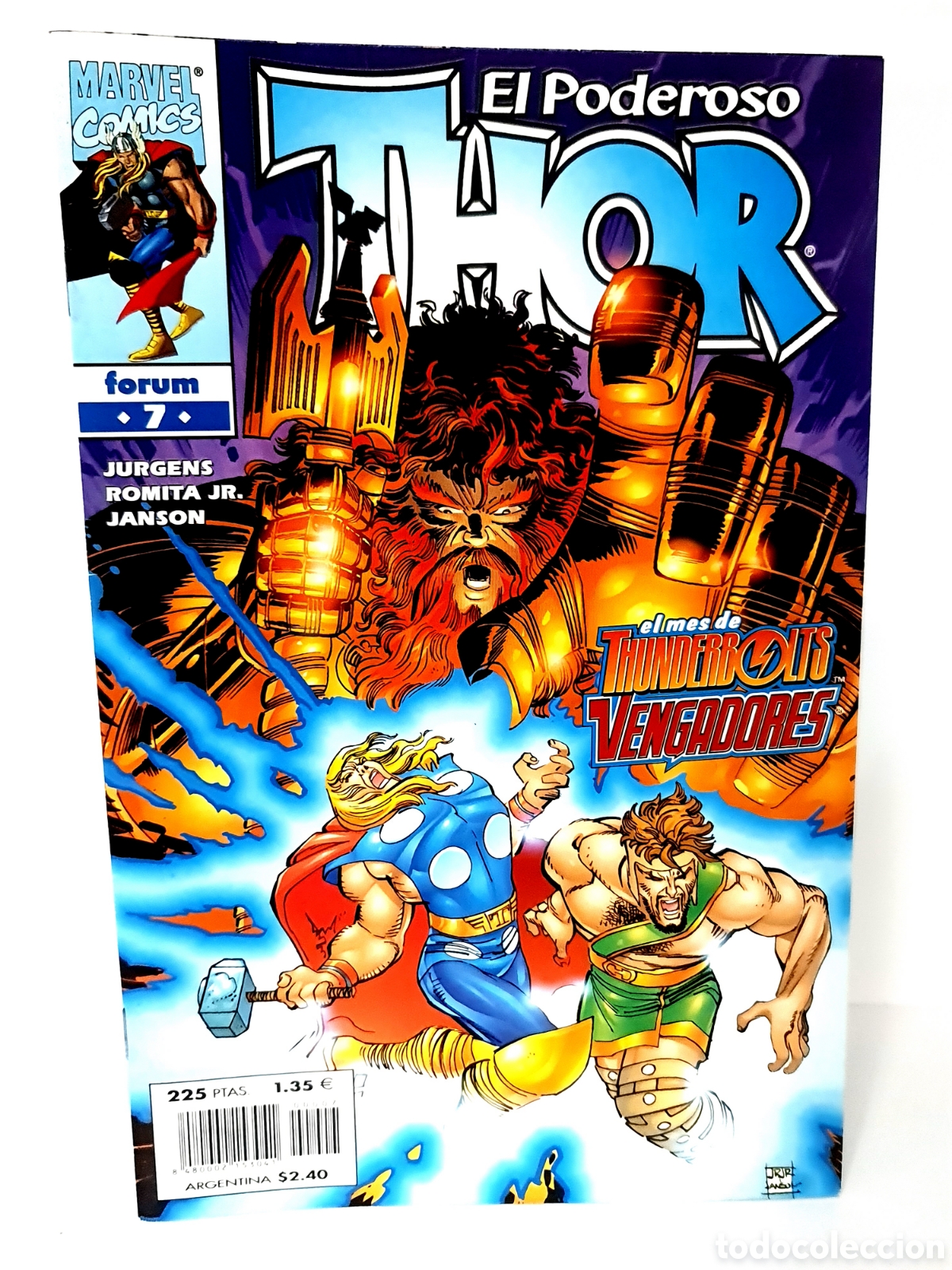 C&oacute;mics: DE KIOSCO EL PODEROSO THOR 7 VOL4 FORUM COMICS GRAPA VOL.4 VOLUMEN - Foto 1