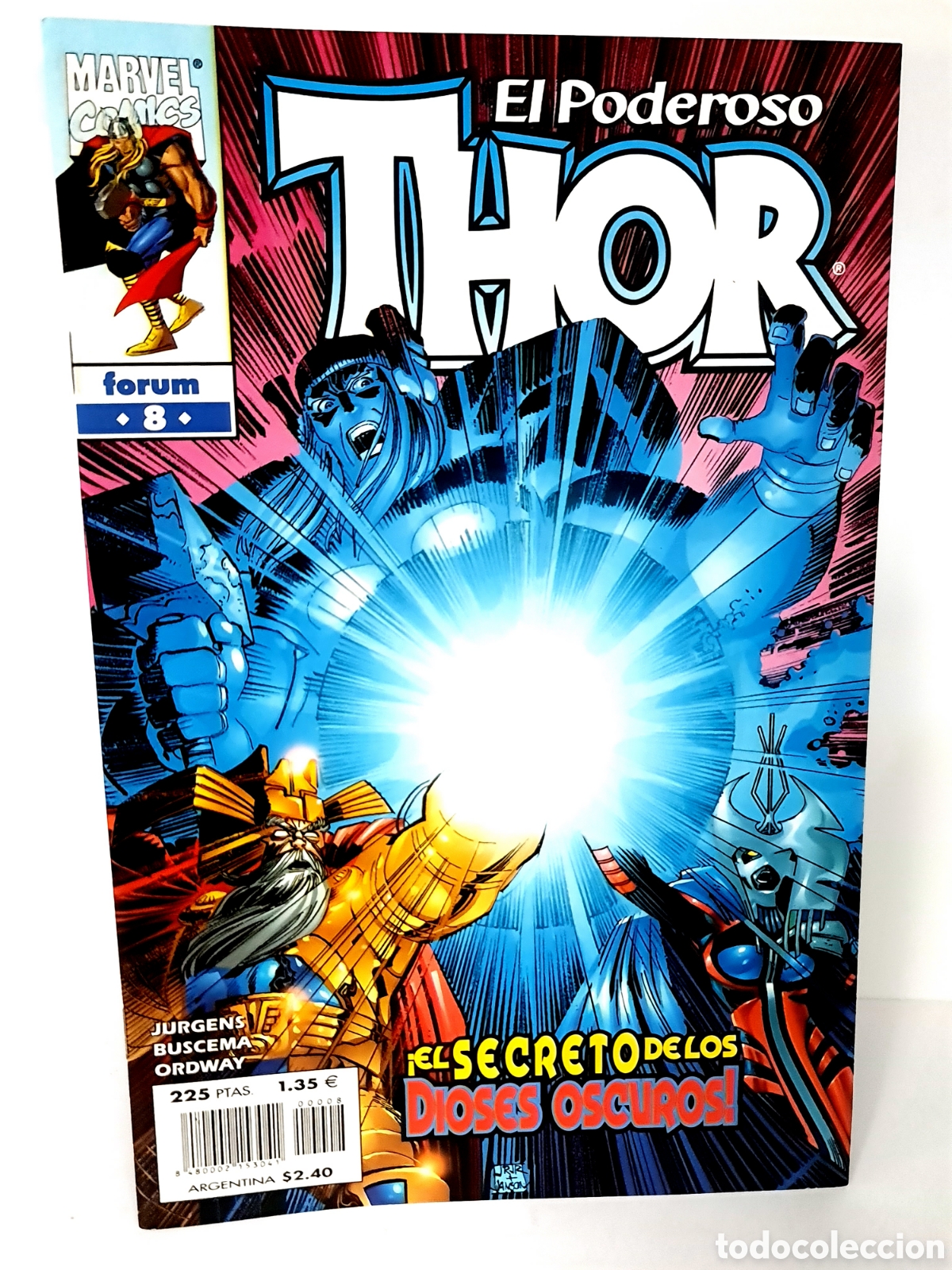 C&oacute;mics: DE KIOSCO EL PODEROSO THOR 8 VOL4 FORUM COMICS GRAPA VOL.4 VOLUMEN - Foto 1