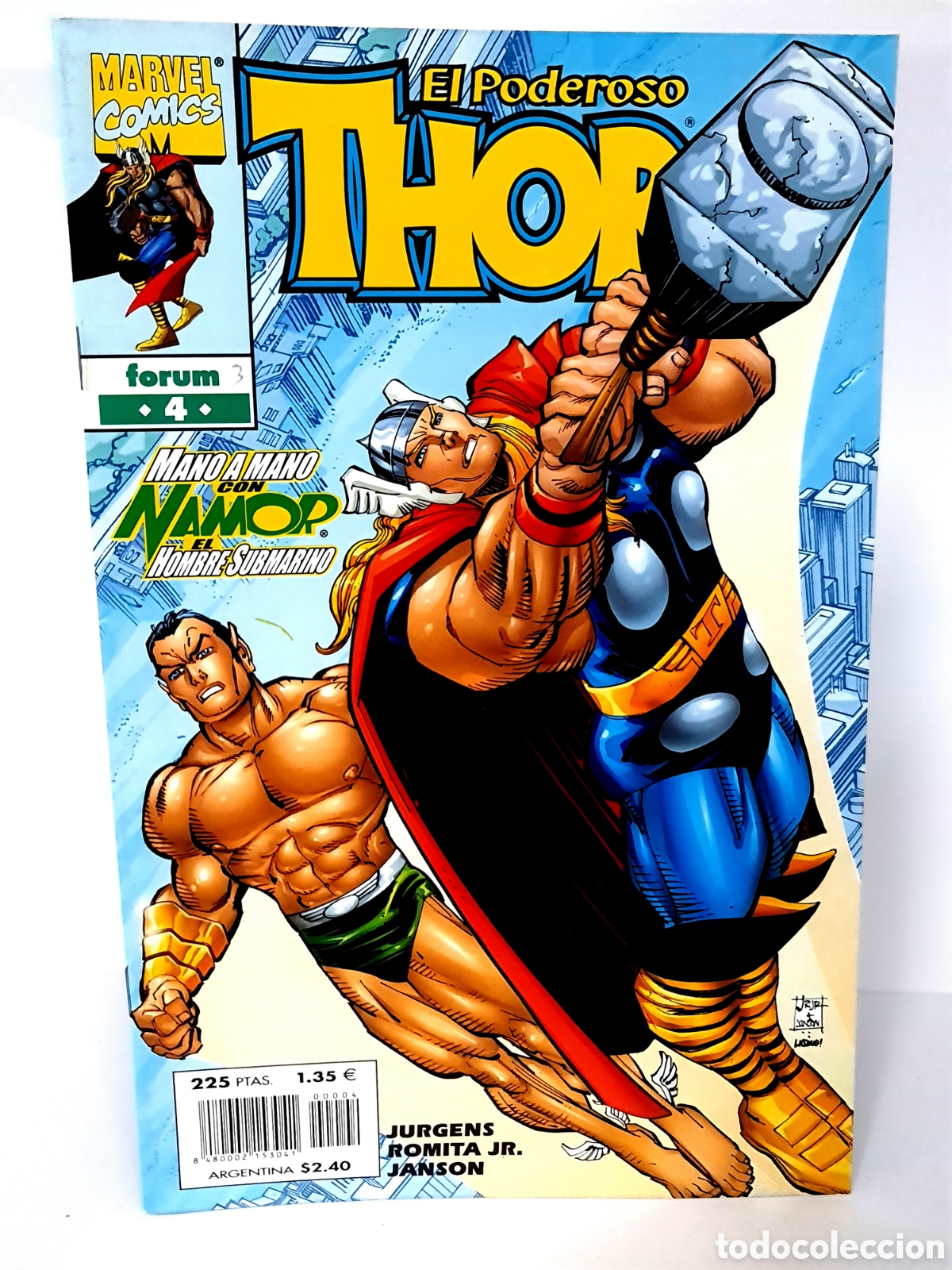 C&oacute;mics: DE KIOSCO EL PODEROSO THOR 4 VOL4 FORUM COMICS GRAPA VOL.4 VOLUMEN - Foto 1