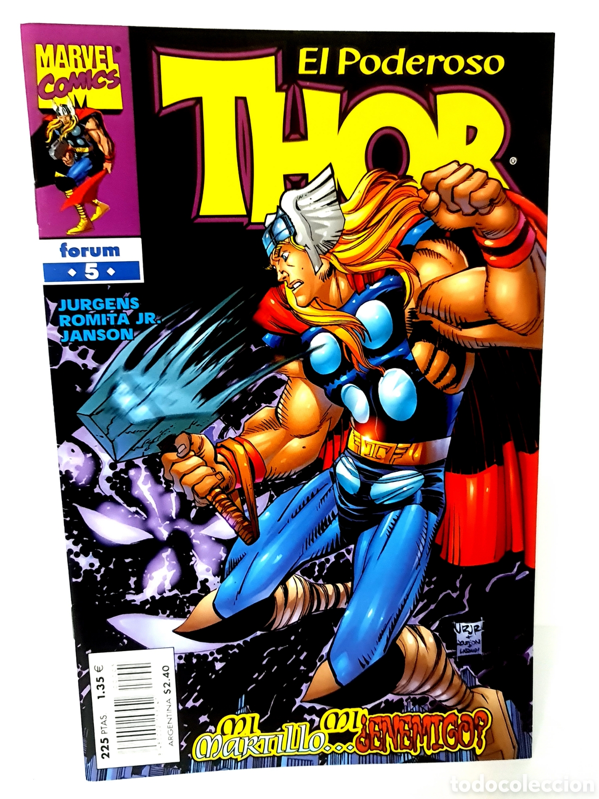 C&oacute;mics: DE KIOSCO EL PODEROSO THOR 5 VOL4 FORUM COMICS GRAPA VOL.4 VOLUMEN - Foto 1