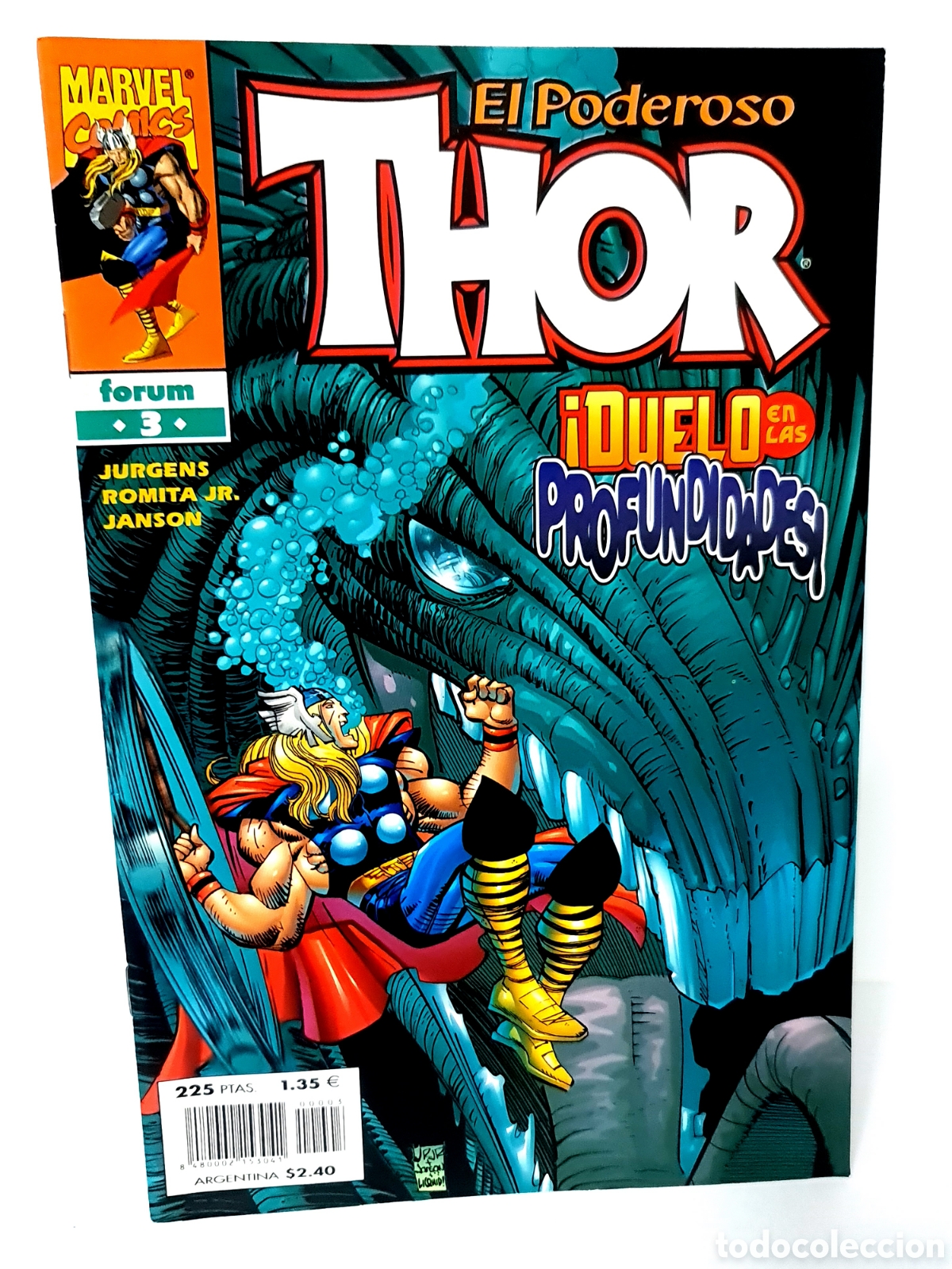 C&oacute;mics: DE KIOSCO EL PODEROSO THOR 3 VOL4 FORUM COMICS GRAPA VOL.4 VOLUMEN - Foto 1