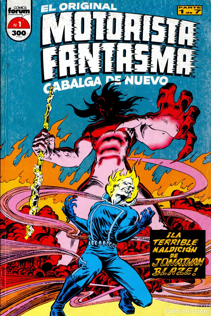 C&oacute;mics: MOTORISTA FANTASMA n&ordm; 1 - FORUM 1992 - Foto 1