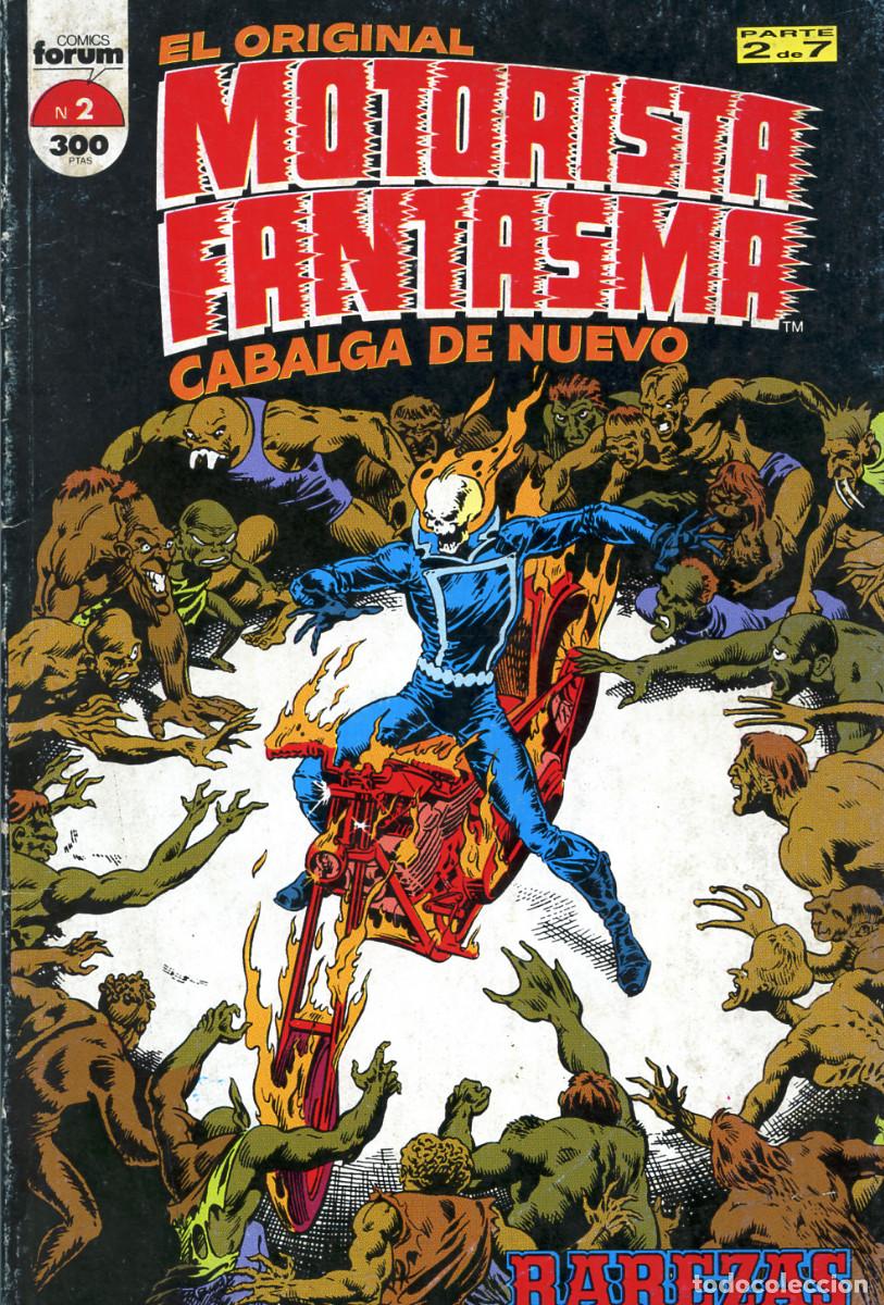 C&oacute;mics: MOTORISTA FANTASMA n&ordm; 2 - FORUM 1992 - Foto 1