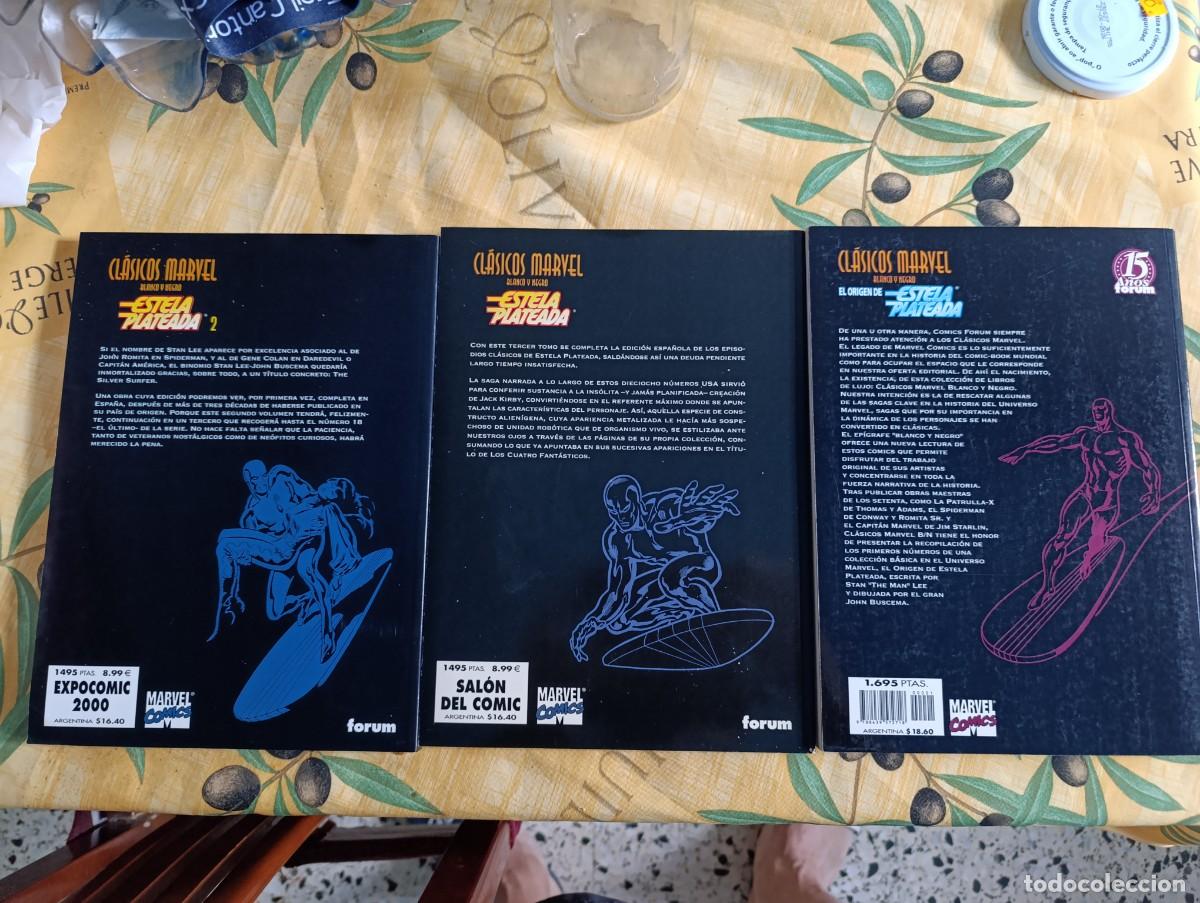 C&oacute;mics: CLASICOS MARVEL BLANCO Y NEGRO FORUM SILVER SURFER - Foto 2