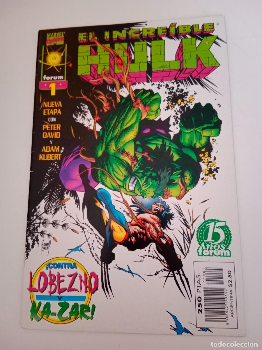 C&oacute;mics: EL INCRE&Iacute;BLE HULK. N&deg;. 1 DAVID, KUBERT - Foto 1