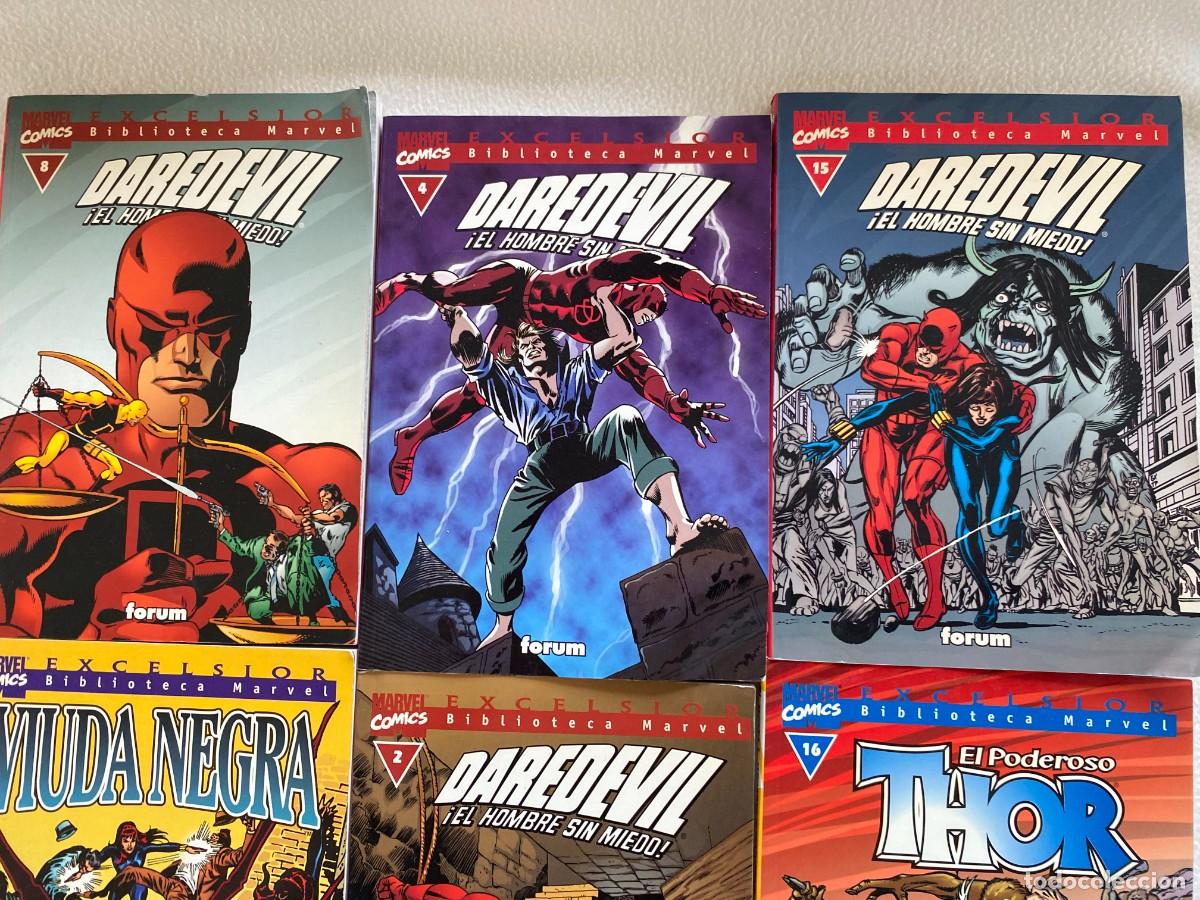 C&oacute;mics: BIBLIOTECA MARVEL EXCELSIOR - viuda negra + n&uacute;meros 2, 4, 8, 15 y 16 - Foto 3