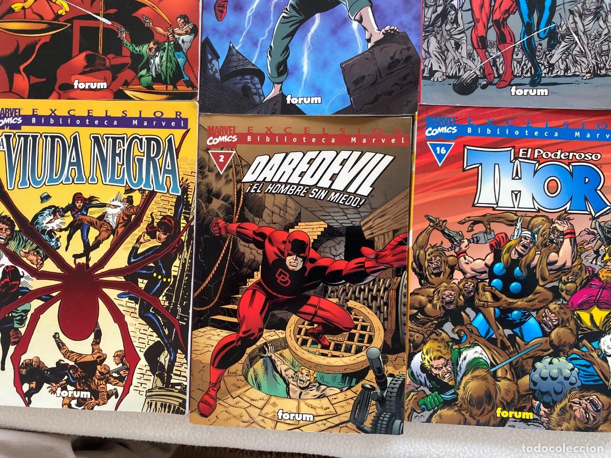 C&oacute;mics: BIBLIOTECA MARVEL EXCELSIOR - viuda negra + n&uacute;meros 2, 4, 8, 15 y 16 - Foto 4