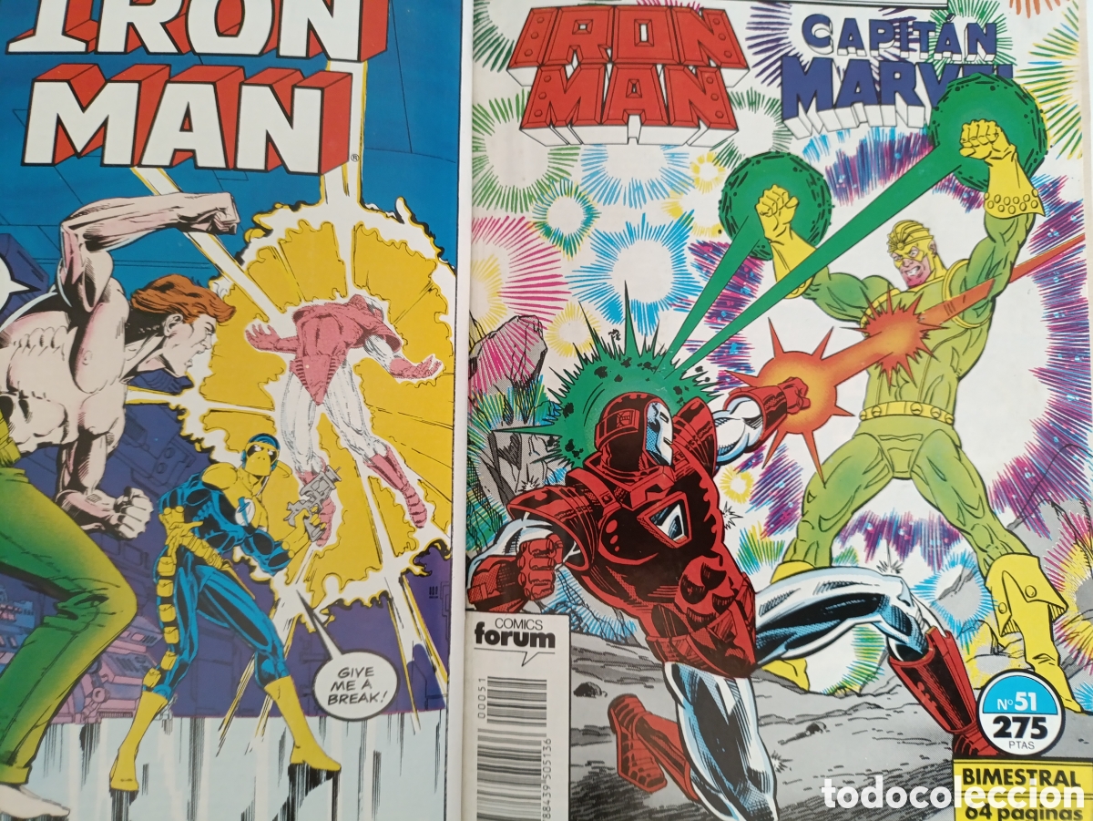 C&oacute;mics: Tomo IRON MAN Y CAPITAN MARVEL - Foto 3
