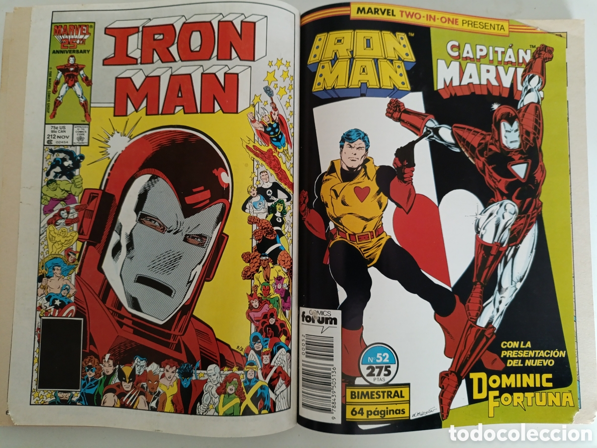 C&oacute;mics: Tomo IRON MAN Y CAPITAN MARVEL - Foto 4