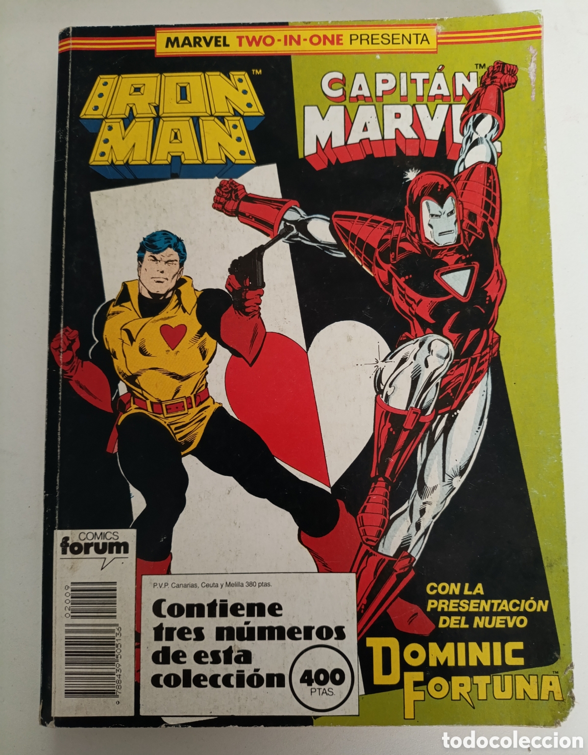 C&oacute;mics: Tomo IRON MAN Y CAPITAN MARVEL - Foto 1