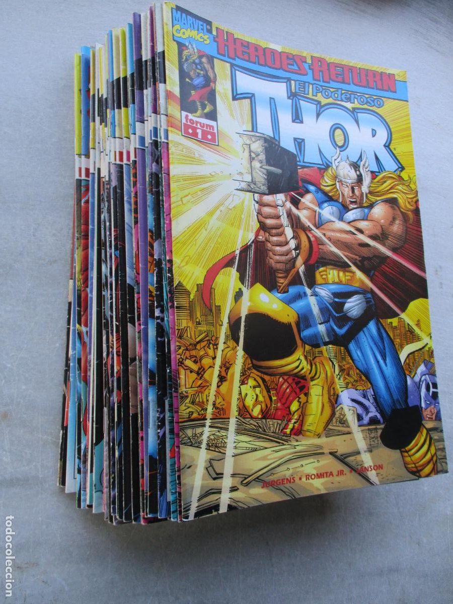 C&oacute;mics: MARVEL- EL PODEROSO THOR, 1 AL 45- FORUM - Foto 1