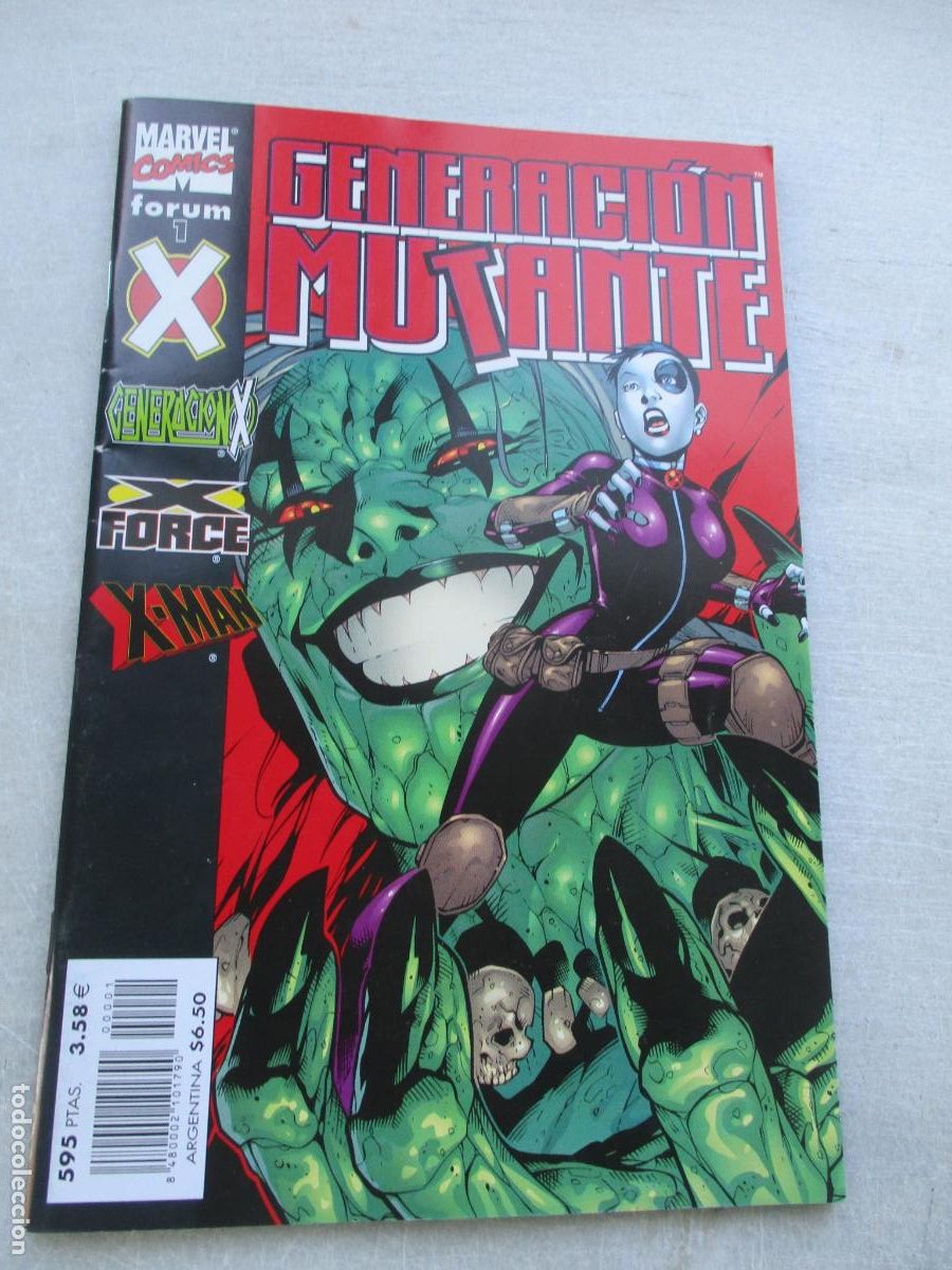 C&oacute;mics: MARVEL-GENERACI&Oacute;N MUTANTE, N&ordm;. 1--FORUM - Foto 1