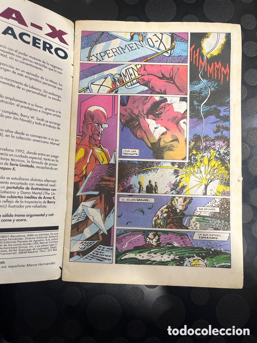 C&oacute;mics: ARMA X VOL.1 N.1 SERIE LIMITADA ( 1992 ) - Foto 7