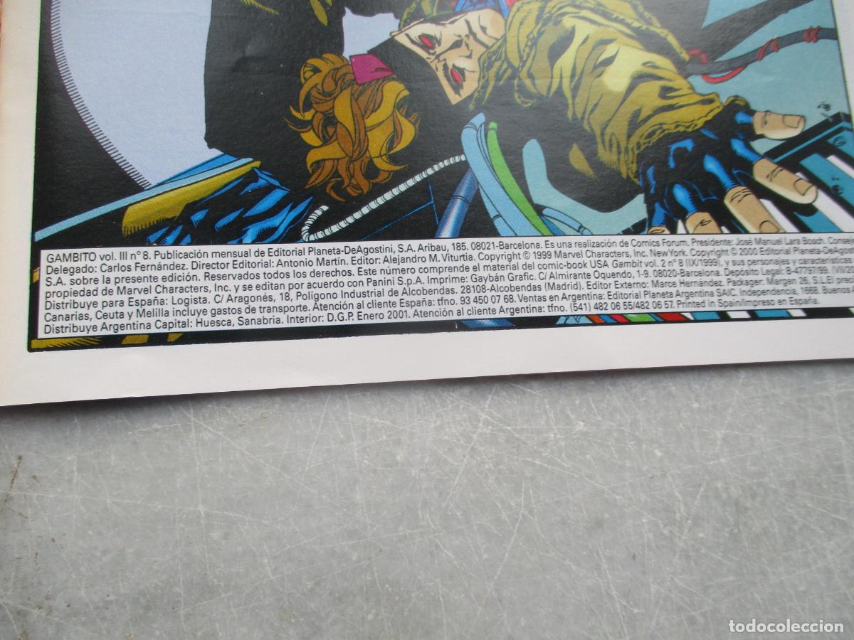 C&oacute;mics: MARVEL, GAMBITO, N&ordm;. 8-FORUM - Foto 2