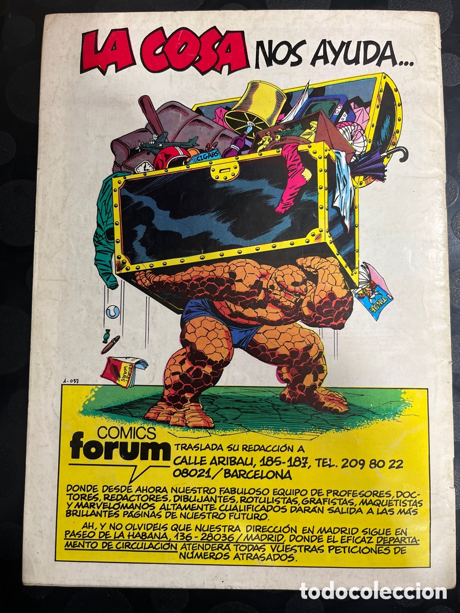 C&oacute;mics: THOR EL PODEROSO N.32 DOOM ( 1983/1987 ) - Foto 2