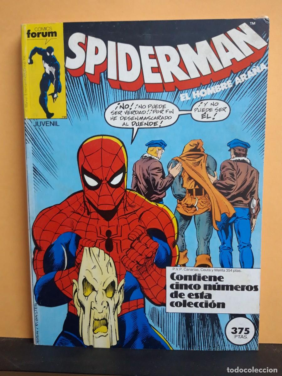 C&oacute;mics: SPIDERMAN. VOL 1. RETAPADO 141-145. FORUM - Foto 1