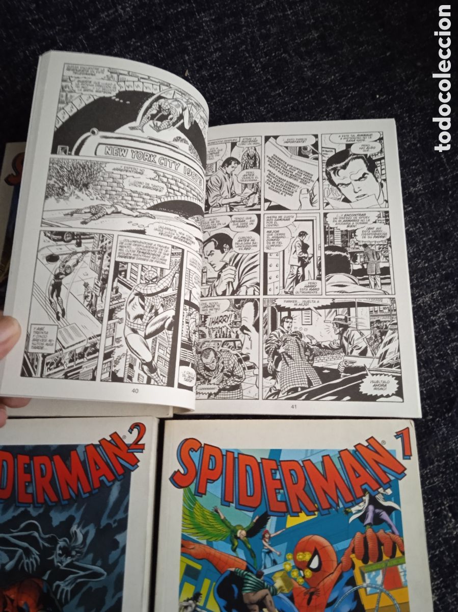 C&oacute;mics: GRANDES HEROES DEL COMIC - SPIDERMAN - SERIE COMPLETA EN 4 EJEMPLARES - Foto 2
