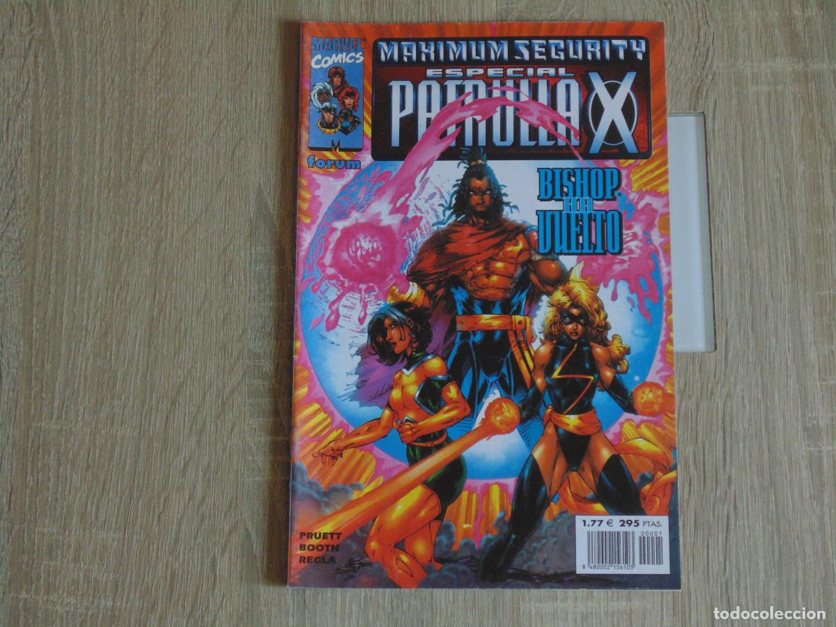 C&oacute;mics: Especial Patrulla-X Maximum Segurity. 2001. Marvel // Forum. - Foto 1