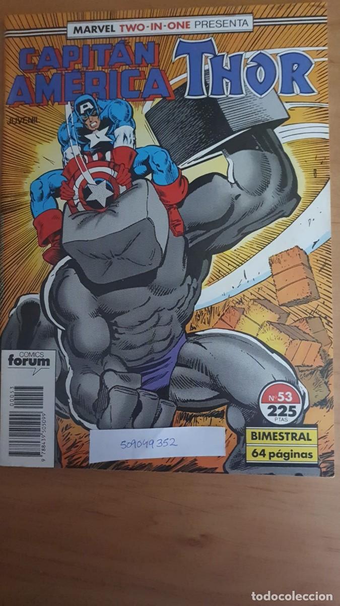 C&oacute;mics: Comic Capit&aacute;n Am&eacute;rica Thor; n&ordm;53 - Foto 1