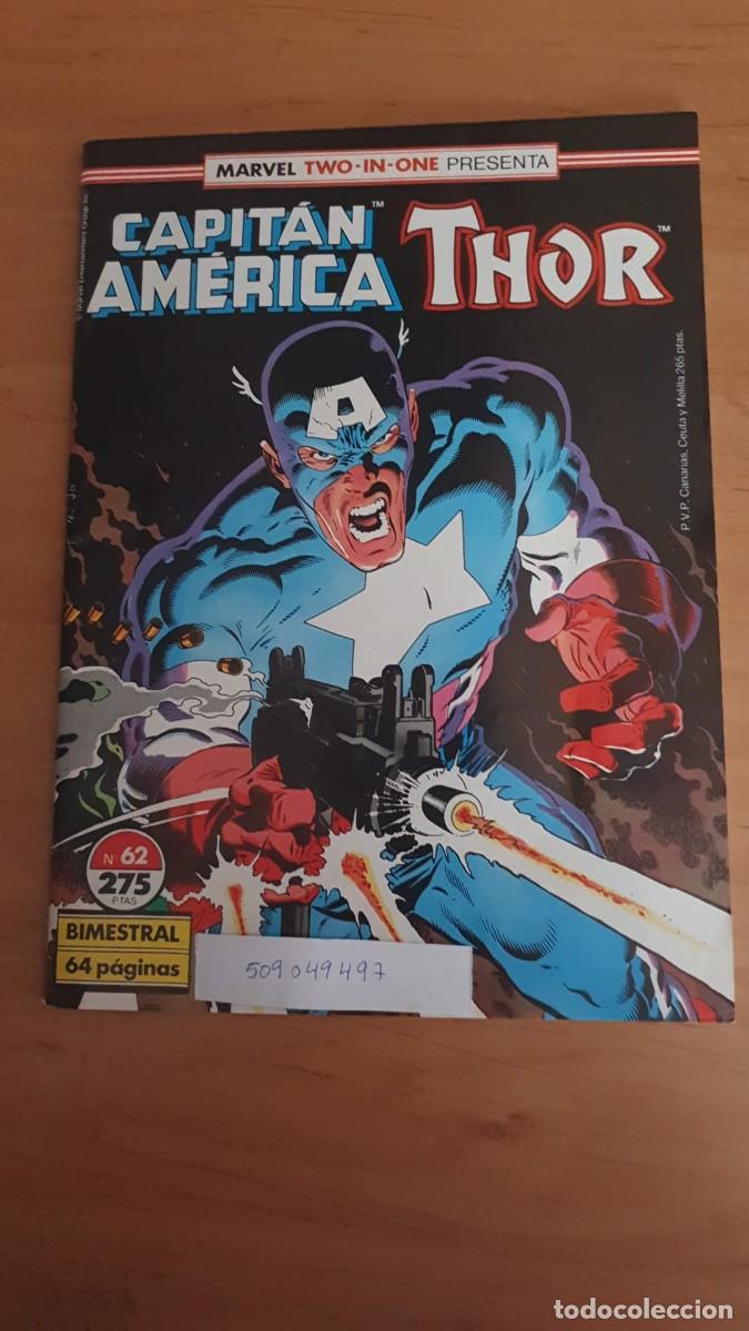 C&oacute;mics: Comic Capit&aacute;n Am&eacute;rica Thor; n&ordm;62 - Foto 1