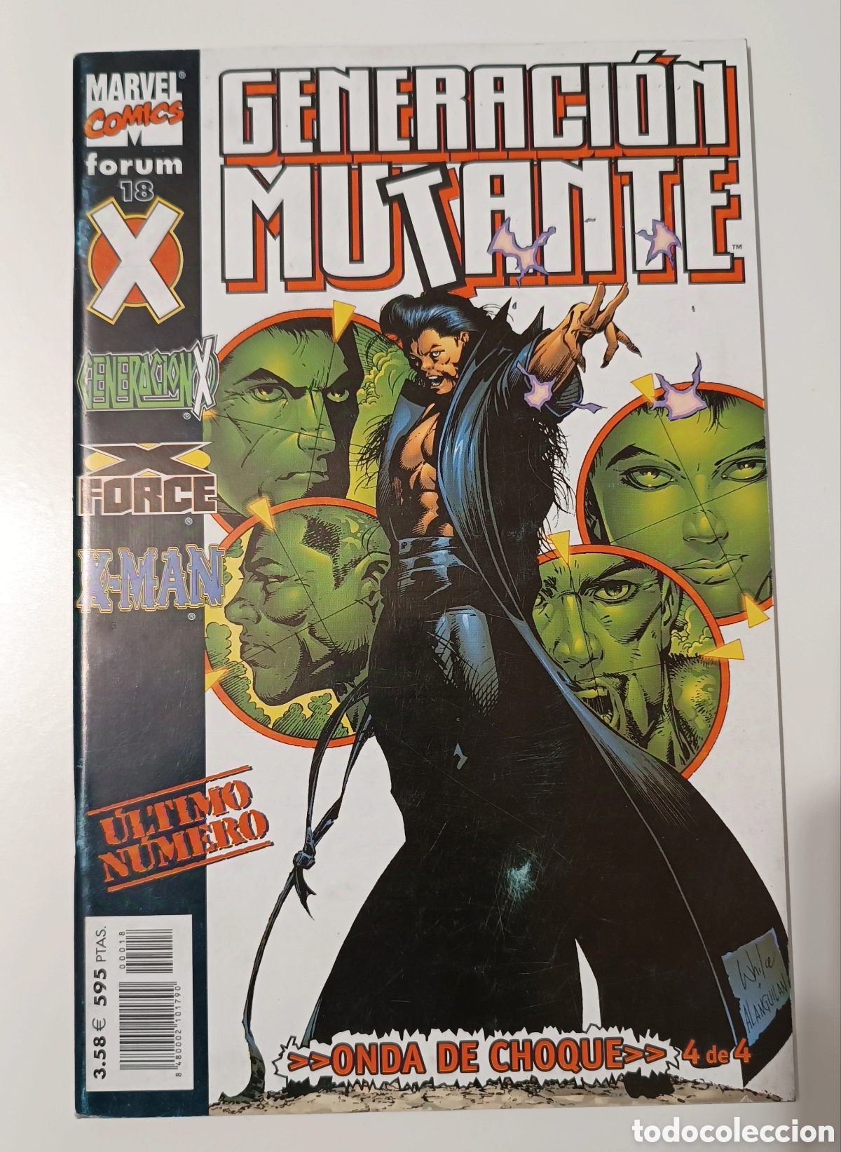 C&oacute;mics: Generaci&oacute;n Mutante (2000-2002) n&uacute;m. 18 (&uacute;ltimo n&uacute;mero) - Foto 1