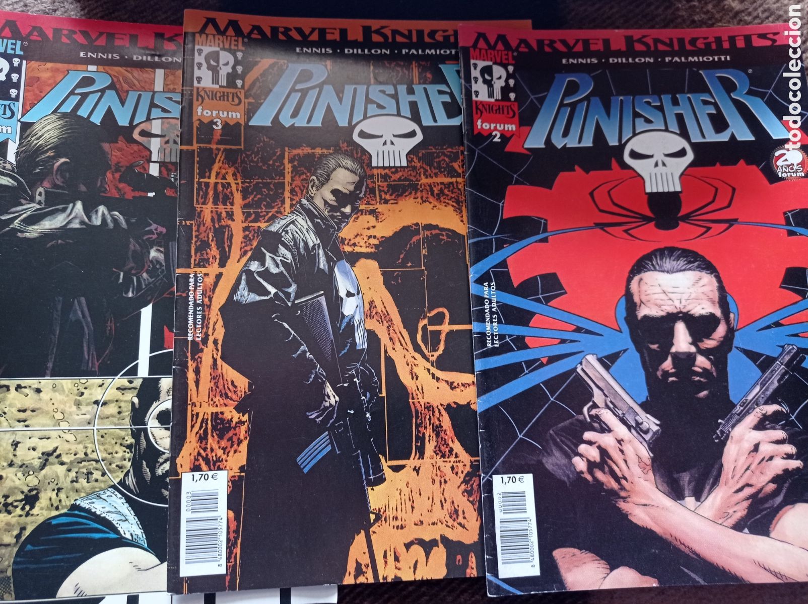 C&oacute;mics: Marvel Knights: Punisher 3 numeros - Foto 1