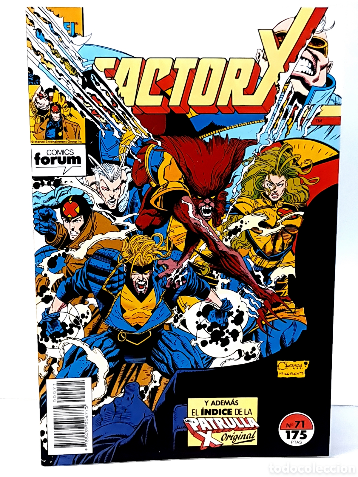 C&oacute;mics: DE KIOSCO FACTOR X 71 VOL1 FORUM COMICS VOL.1 VOLUMEN GRAPA - Foto 1