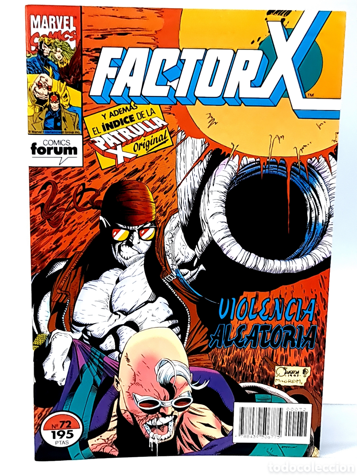 C&oacute;mics: DE KIOSCO FACTOR X 72 VOL1 FORUM COMICS VOL.1 VOLUMEN GRAPA - Foto 1