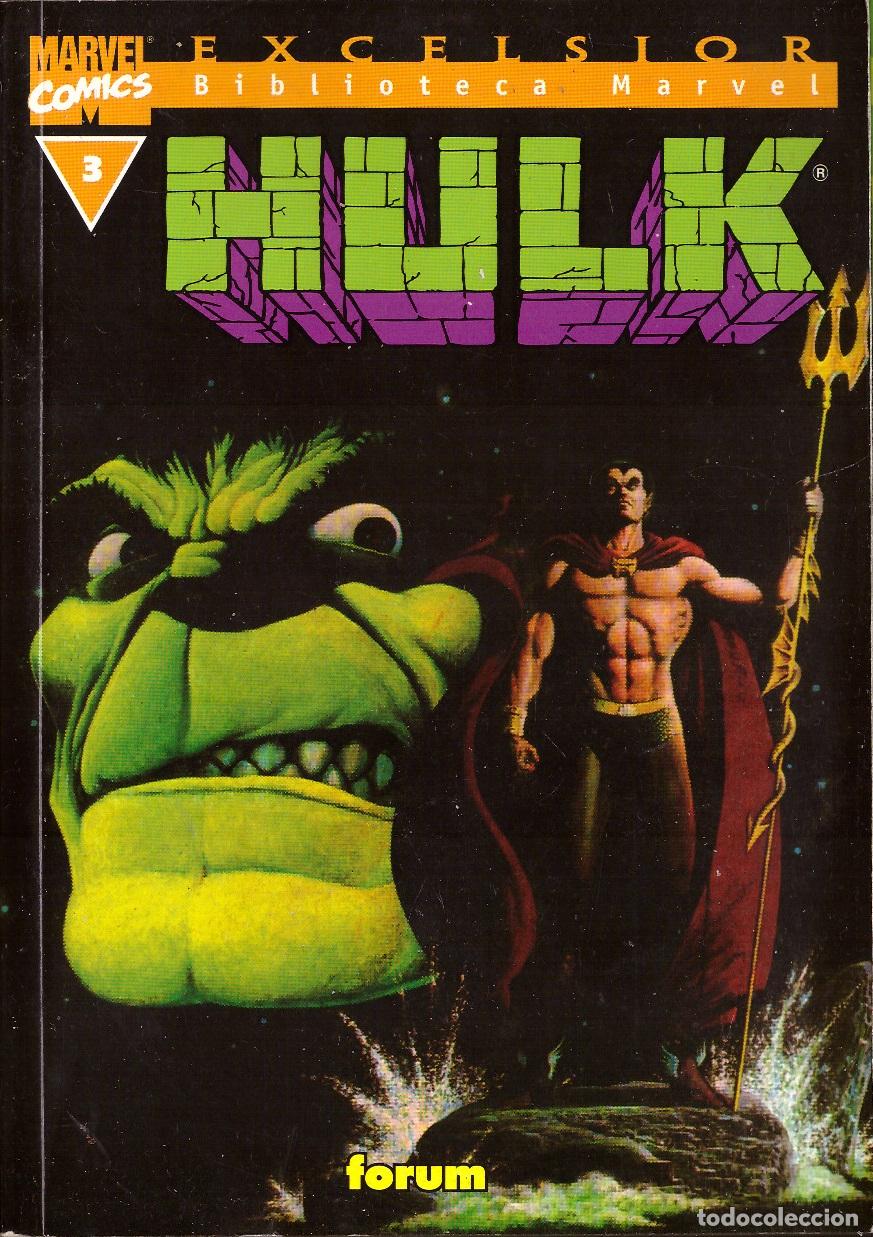 C&oacute;mics: Comic Hulk, n&ordm; 3 - Excelsior, Biblioteca Marvel; Forum - Foto 1
