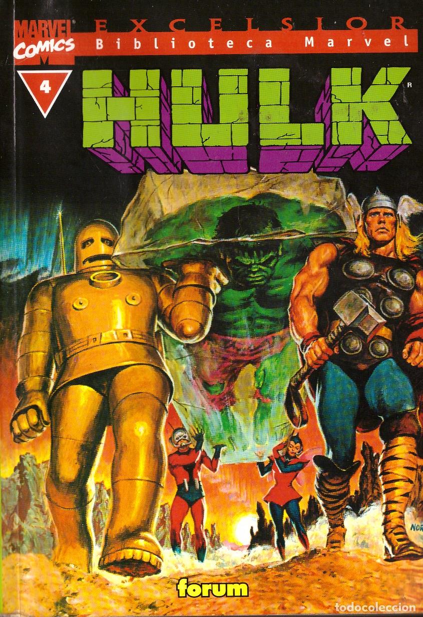 C&oacute;mics: Comic Hulk, n&ordm; 4 - Excelsior, Biblioteca Marvel; Forum - Foto 1