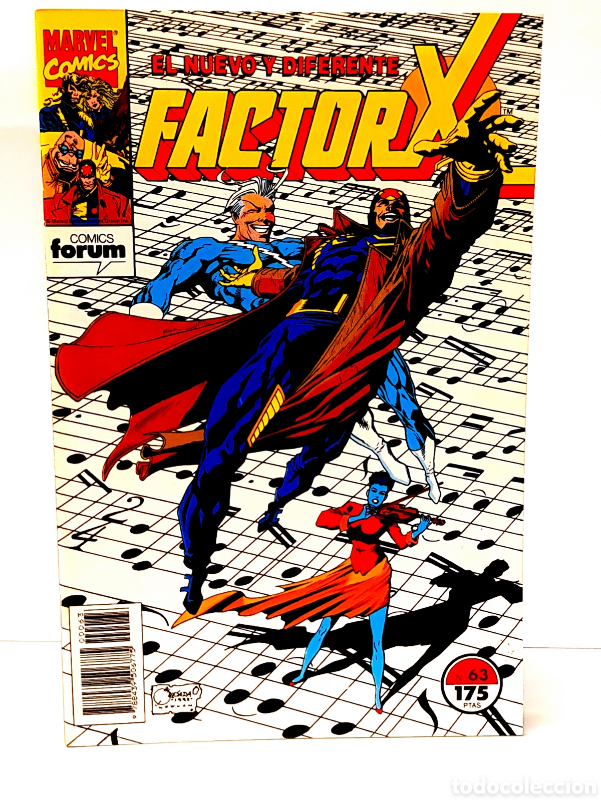 C&oacute;mics: DE KIOSCO FACTOR X 63 VOL1 FORUM COMICS VOL.1 VOLUMEN GRAPA - Foto 1
