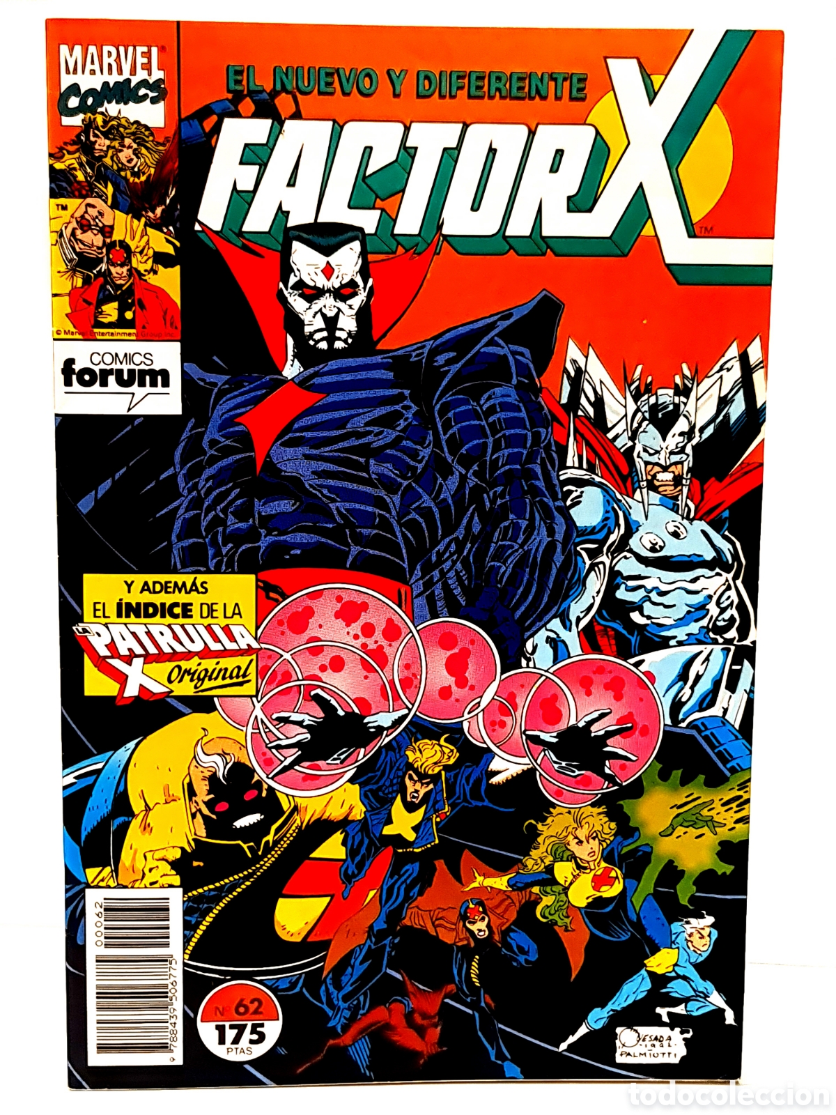 C&oacute;mics: DE KIOSCO FACTOR X 62 VOL1 FORUM COMICS VOL.1 VOLUMEN GRAPA - Foto 1