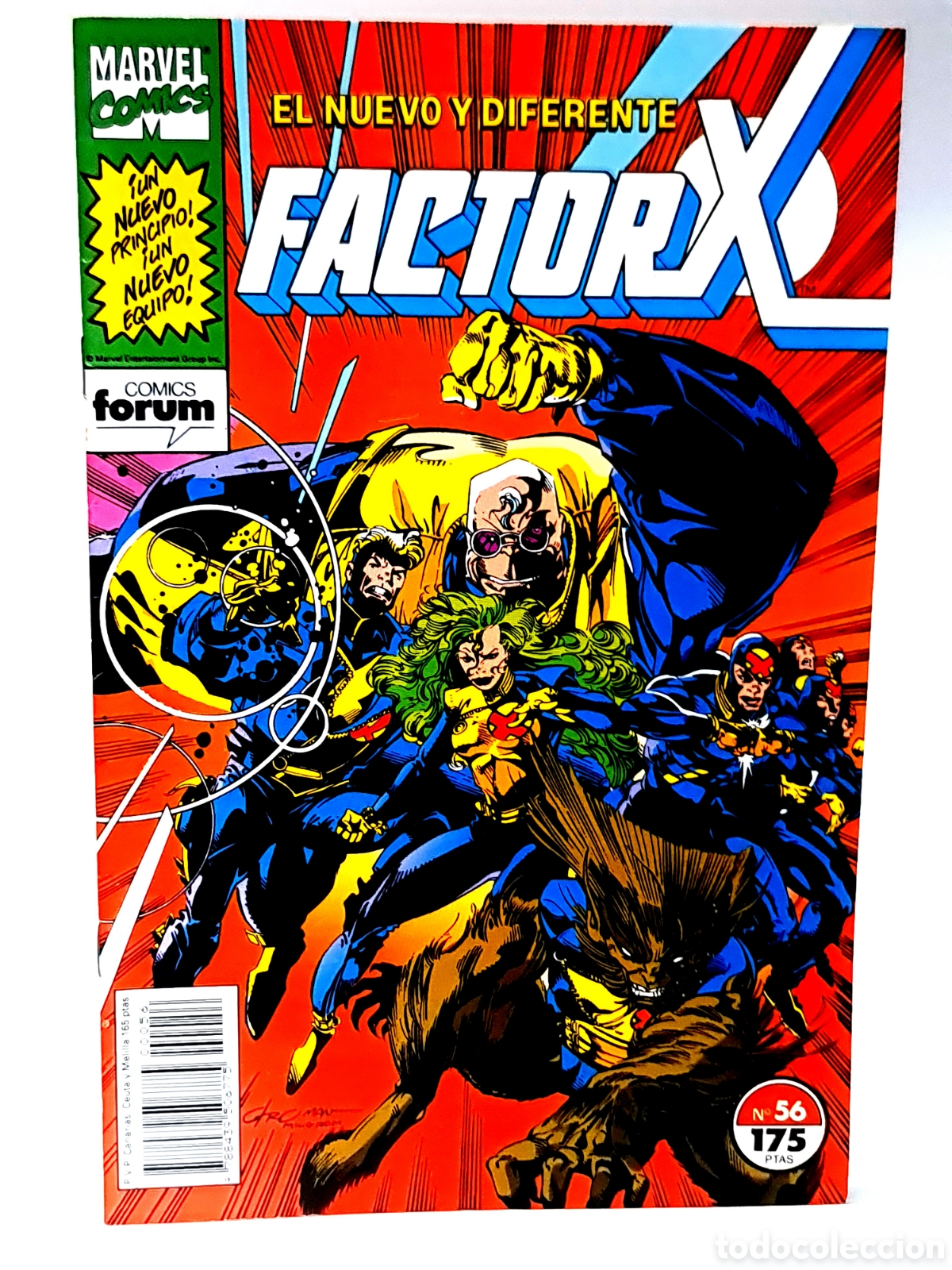 C&oacute;mics: DE KIOSCO FACTOR X 56 VOL1 FORUM COMICS VOL.1 VOLUMEN GRAPA - Foto 1