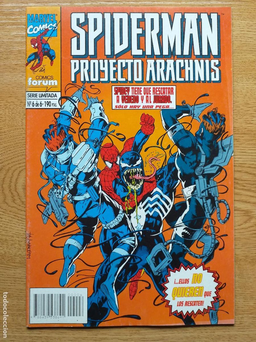 Fumetti: SPIDERMAN: PROYECTO ARACHNIS - Nº 6 de 6 - Spidey tiene que rescatar a Veneno y al Jurado - FORUM