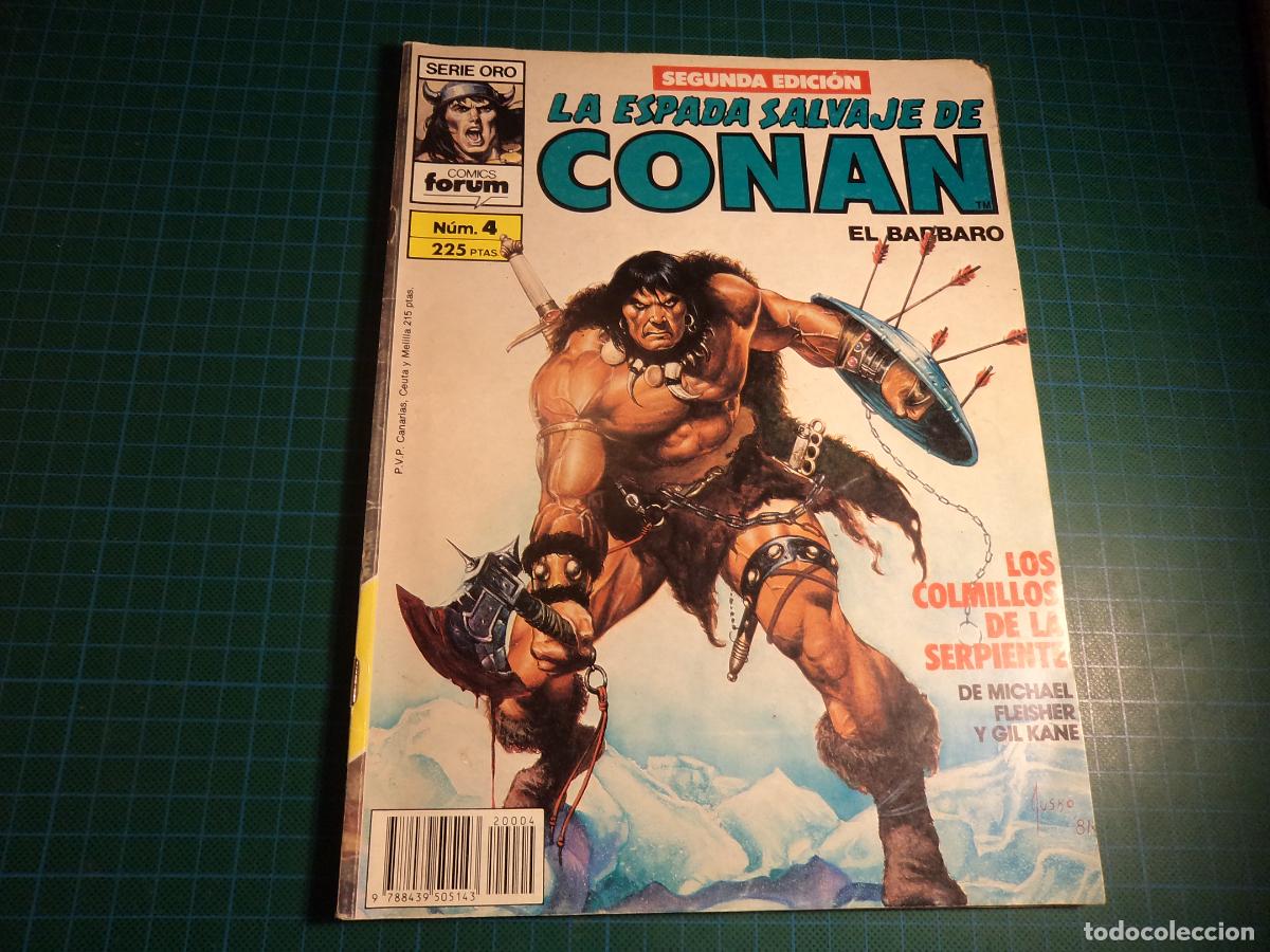 C&oacute;mics: La espeda salvaje de Conan. N&ordm; 4. Forum. 2&ordf; edicion. (Ref. 12-B) - Foto 1