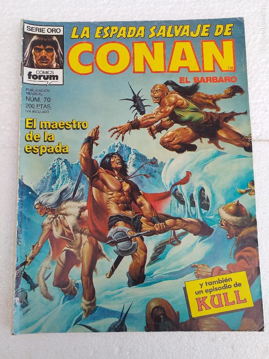 C&oacute;mics: LA ESPADA SALVAJE DE CONAN - N&ordm; 70 - El maestro de la espada - FORUM - Foto 1