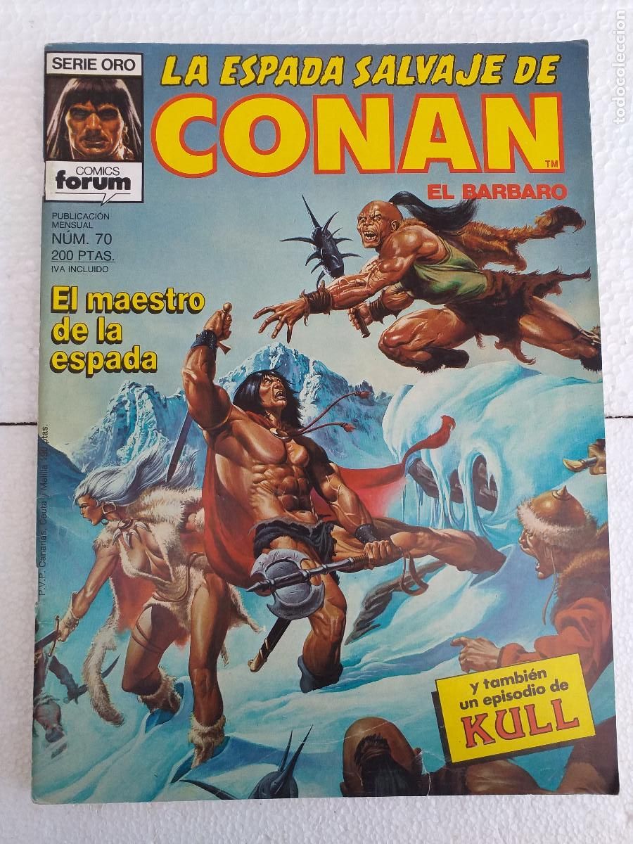C&oacute;mics: LA ESPADA SALVAJE DE CONAN - N&ordm; 70 - El maestro de la espada - FORUM - Foto 1
